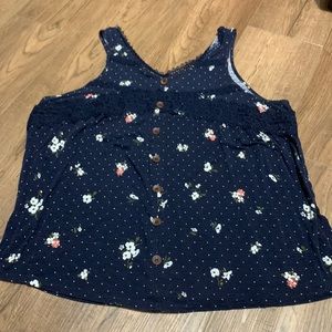 womens tank top floral shirt